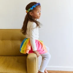 100% Silk Dress-Up Tutu (Rainbow)