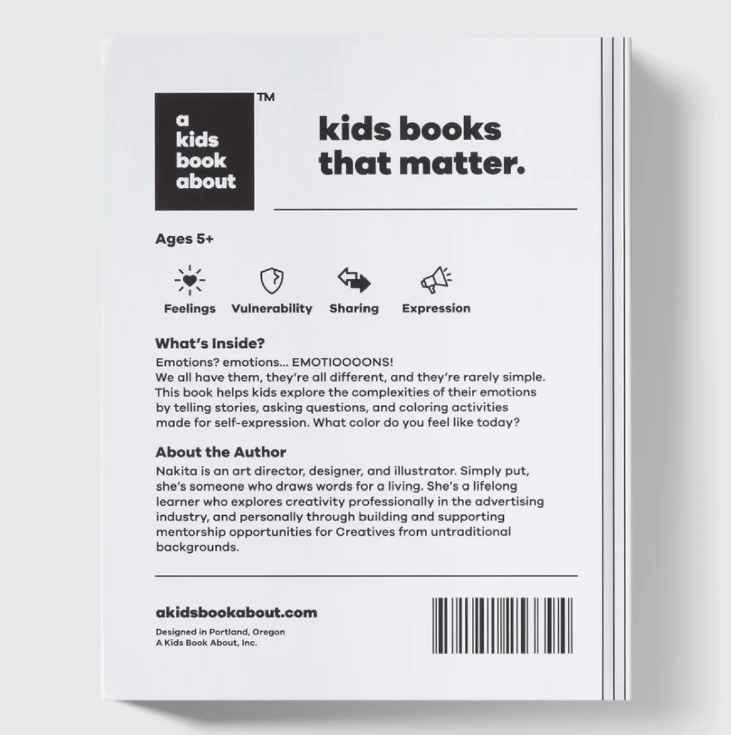 A Kids Book About Emotions