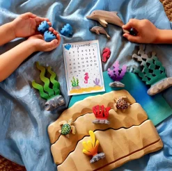 Baby Turtle (Brown) | Wooden Toy