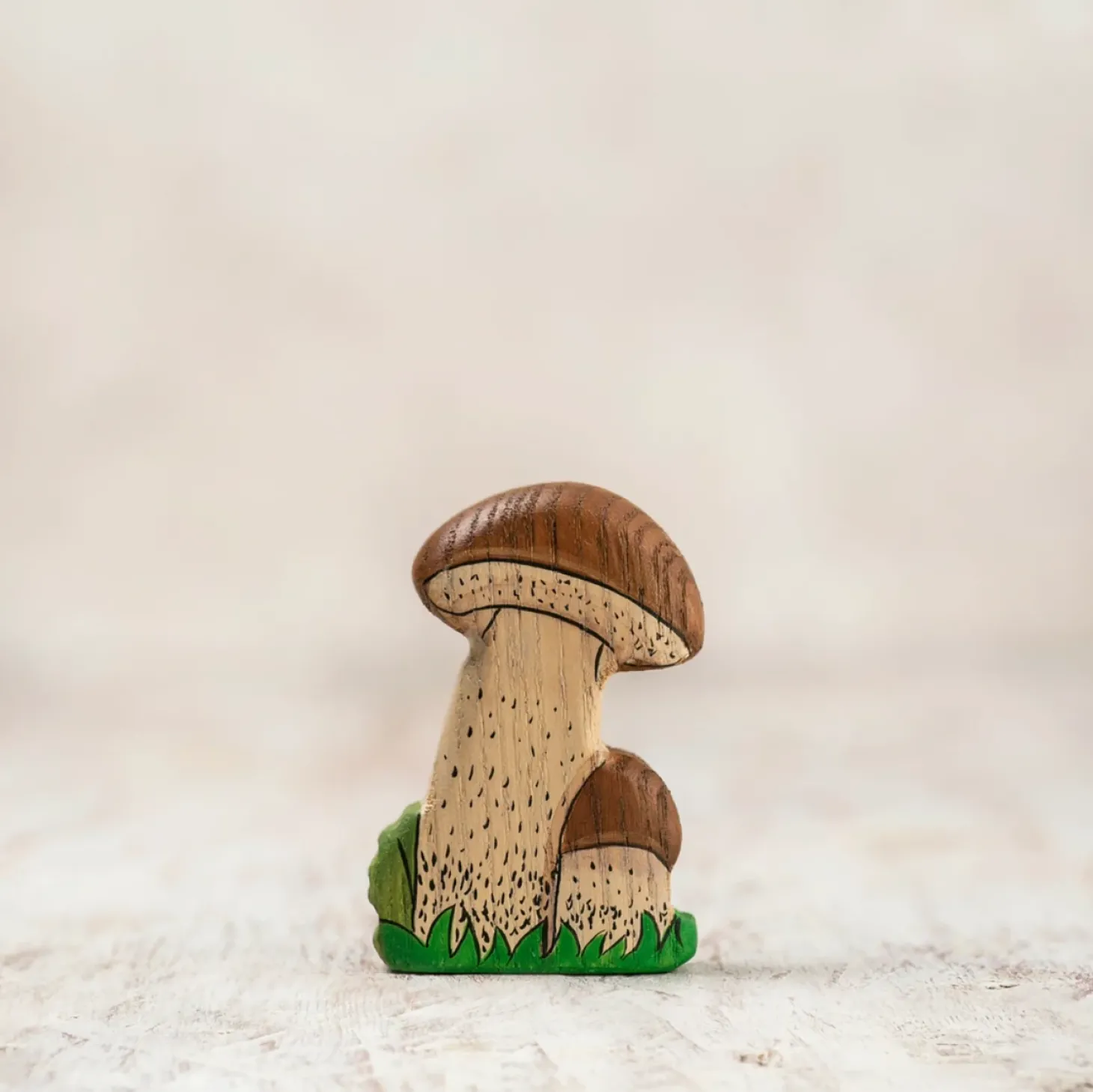 Birch Mushrooms | Wooden Toy Figurine