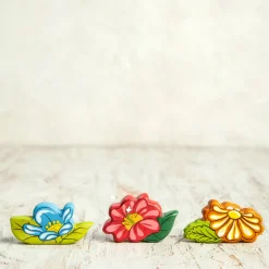 Blue Flower | Wooden Toy Figurine