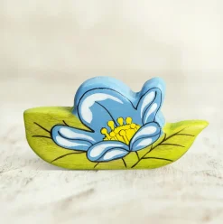 Blue Flower | Wooden Toy Figurine