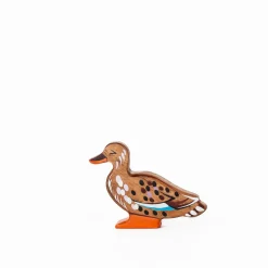 Brown Duck | Wooden Toy Figurine