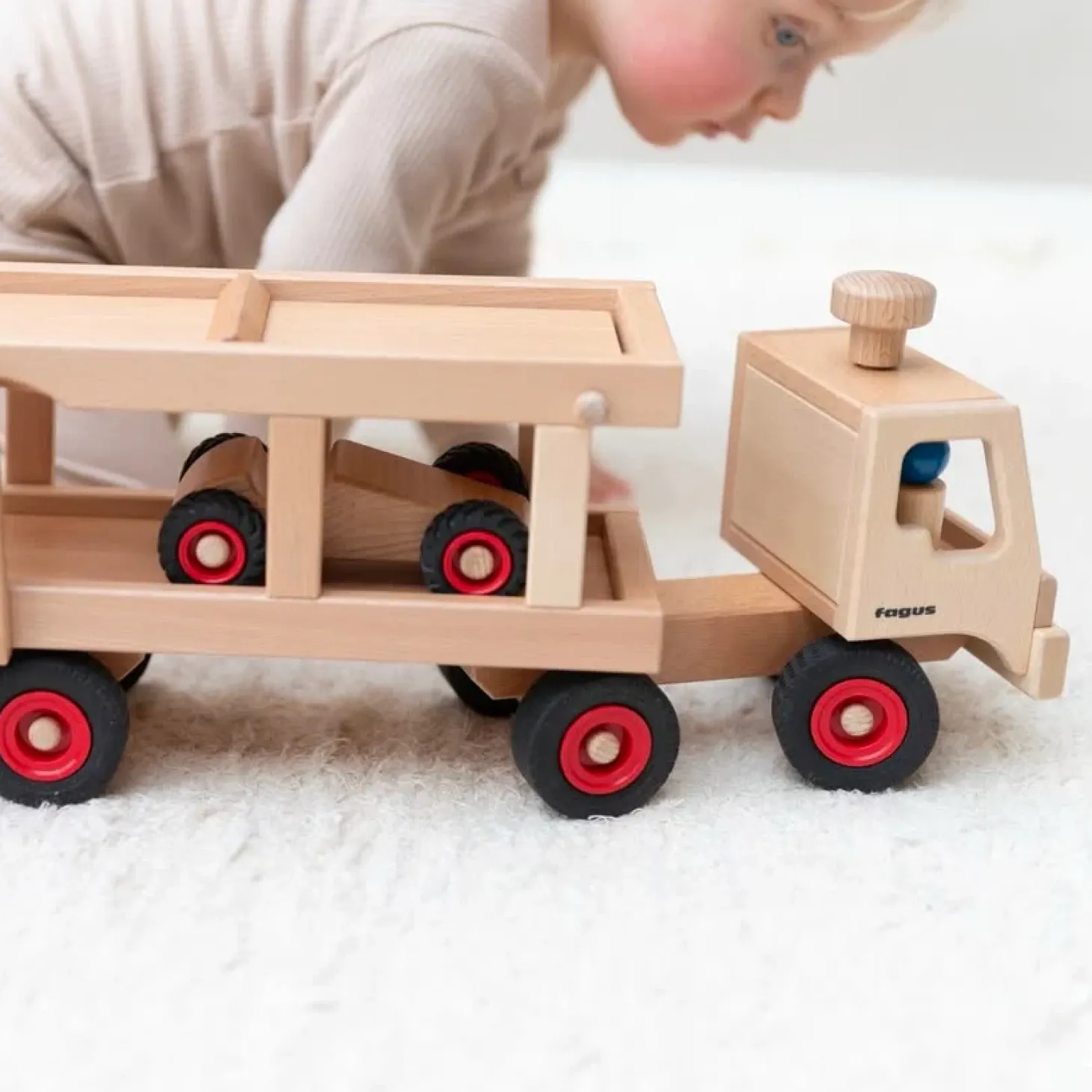 Car Transporter | Wooden Toy Vehicle