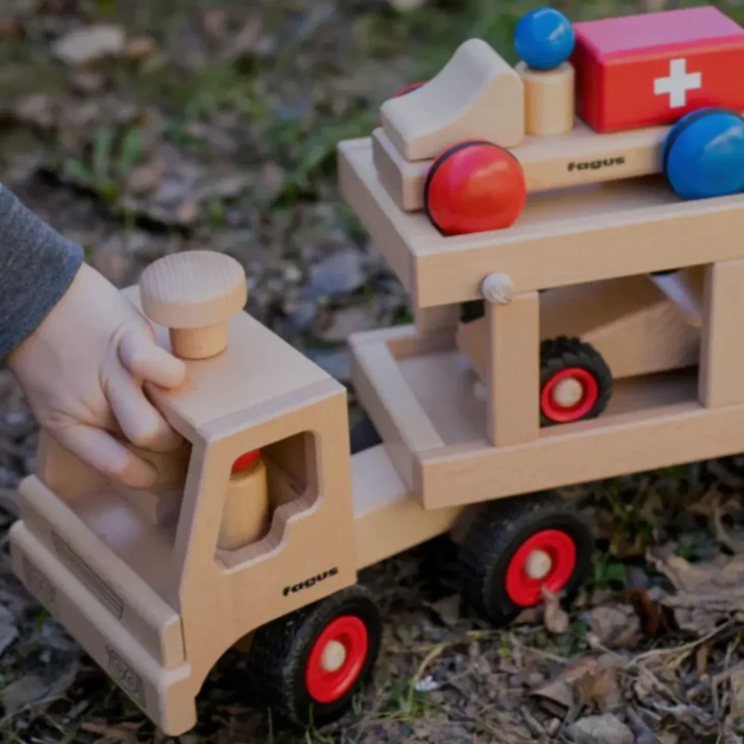Car Transporter | Wooden Toy Vehicle