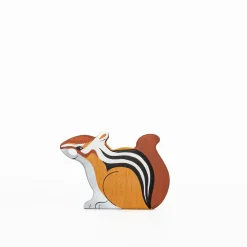 Chipmunk | Wooden Toy Figurine