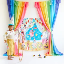 Circus Playsilk by Phoebe Wahl (LARGE)