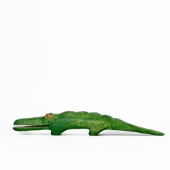 Clarence Crocodile Wooden Animal Toy (Handmade in Canada)