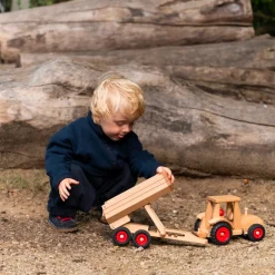 Container Tipper Trailer | Wooden Toy Vehicle