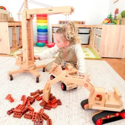 Crane | Wooden Toy Vehicle