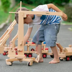 Crane | Wooden Toy Vehicle