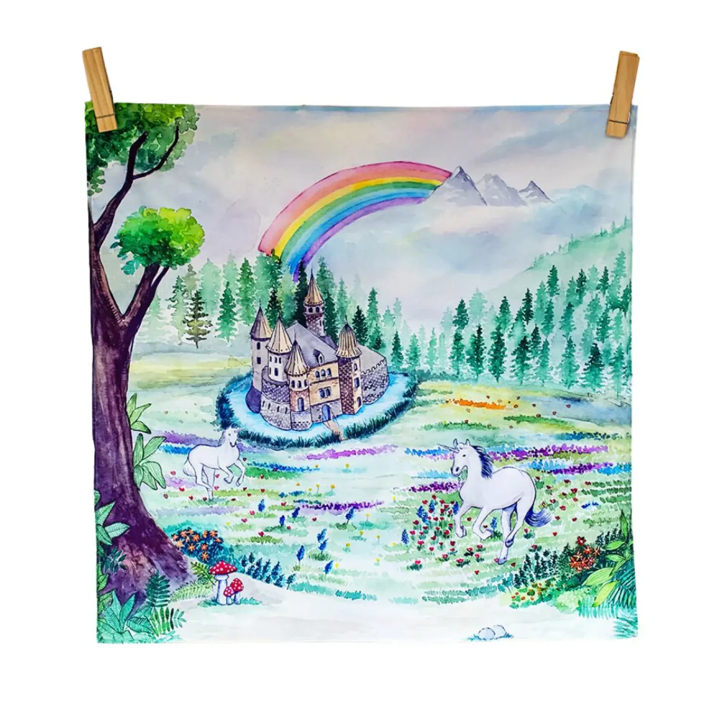 Enchanted Kingdom Vegan Play Cloth