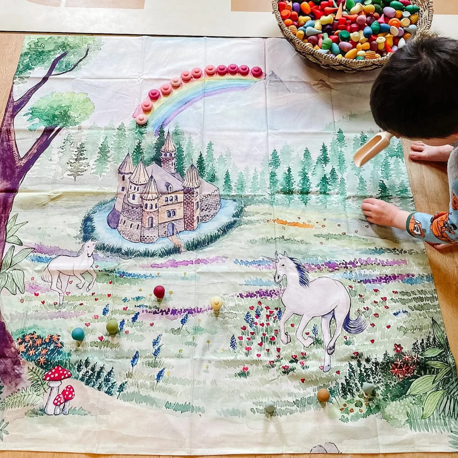 Enchanted Kingdom Vegan Play Cloth