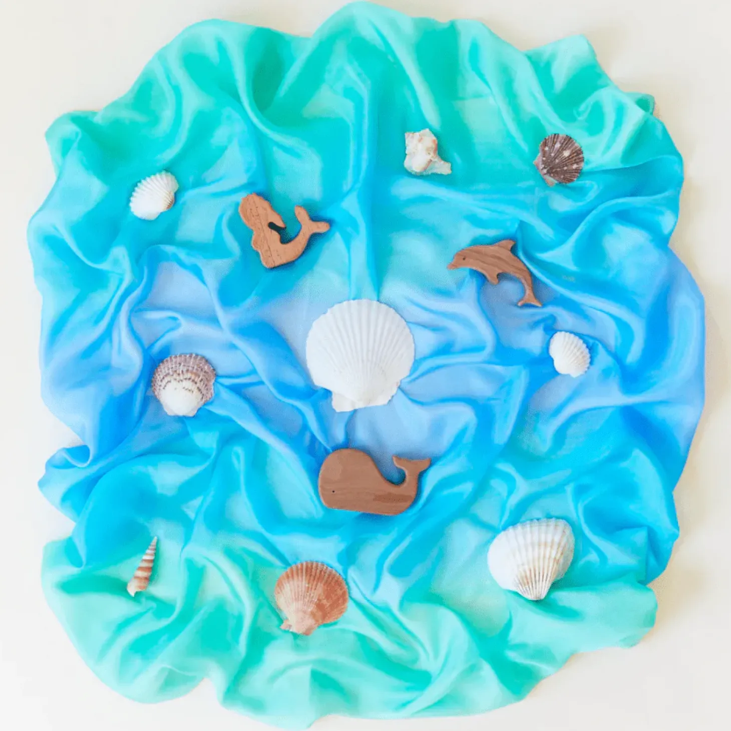 Enchanted Play Silk (Sea)