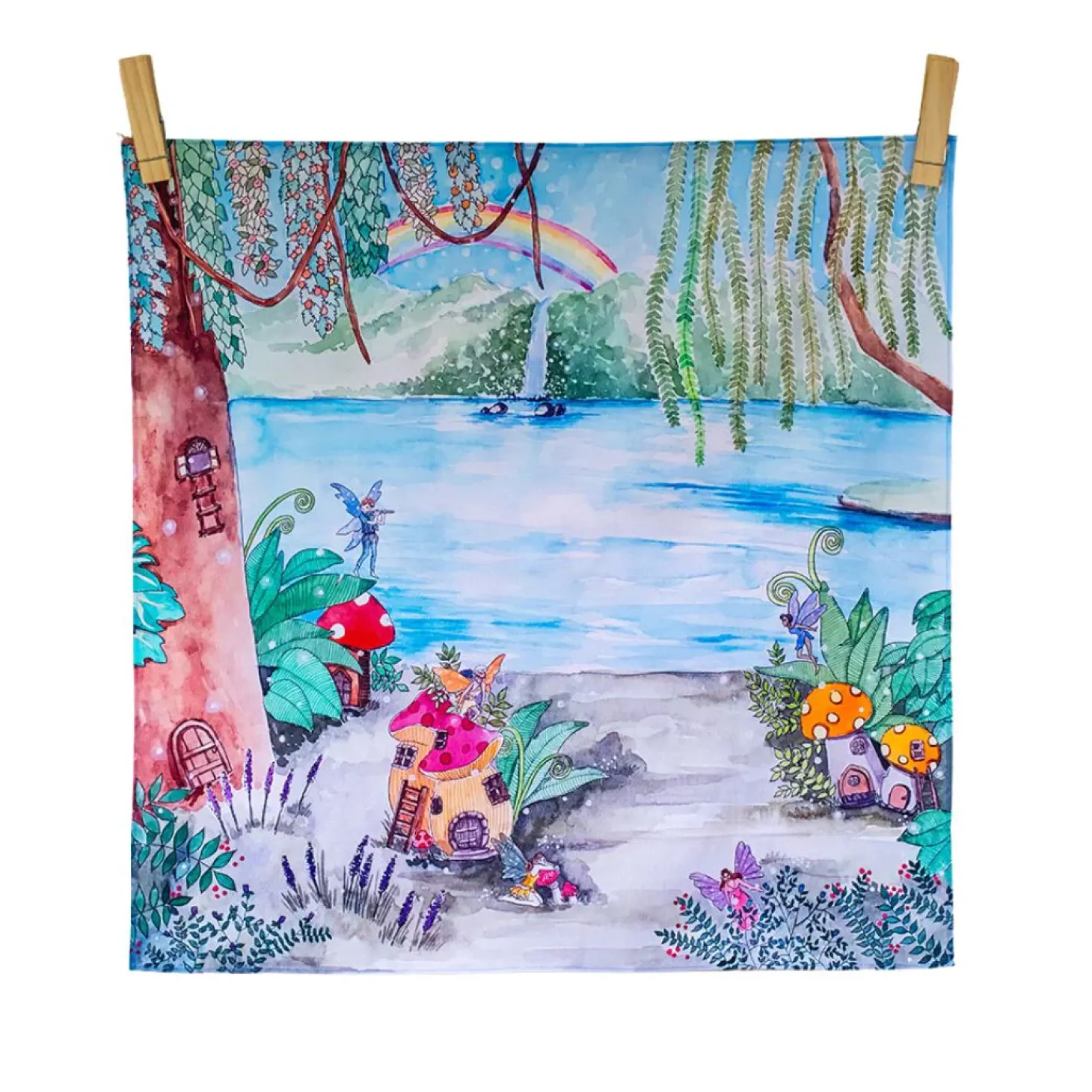 Fairy Dust Garden Vegan Play Cloth
