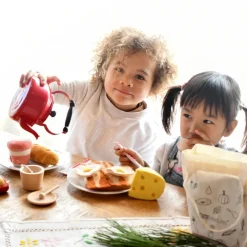 Felt Bacon and Eggs | Play Food Set