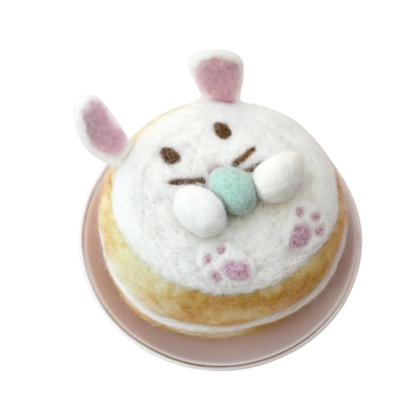 Felt Bunny Donut | Easter Play Food