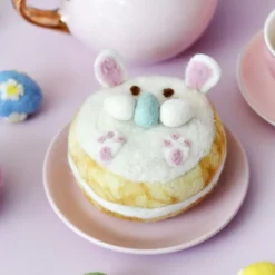 Felt Bunny Donut | Easter Play Food