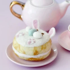 Felt Bunny Donut | Easter Play Food