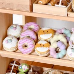 Felt Bunny Donut | Easter Play Food