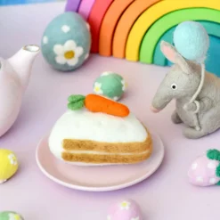 Felt Carrot Cake | Play Food