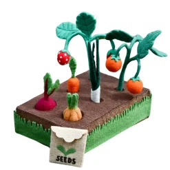 Felt Garden Planter Box Play Set