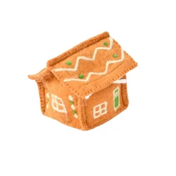 Felt Gingerbread House (Green Door)