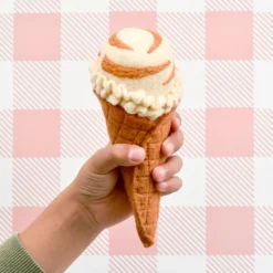 Felt Ice Creams and Waffle Cones | Play Food Set