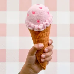 Felt Ice Creams and Waffle Cones | Play Food Set