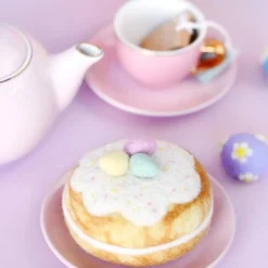 Felt Pastel Eggs Easter Donut | Play Food