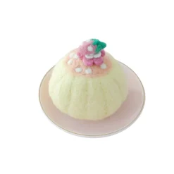 Felt Pink Strawberry Bundt Cake | Play Food