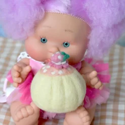 Felt Pink Strawberry Bundt Cake | Play Food