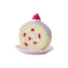 Felt Strawberry Swiss Roll | Play Food