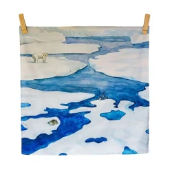 Frozen Arctic Vegan Play Cloth