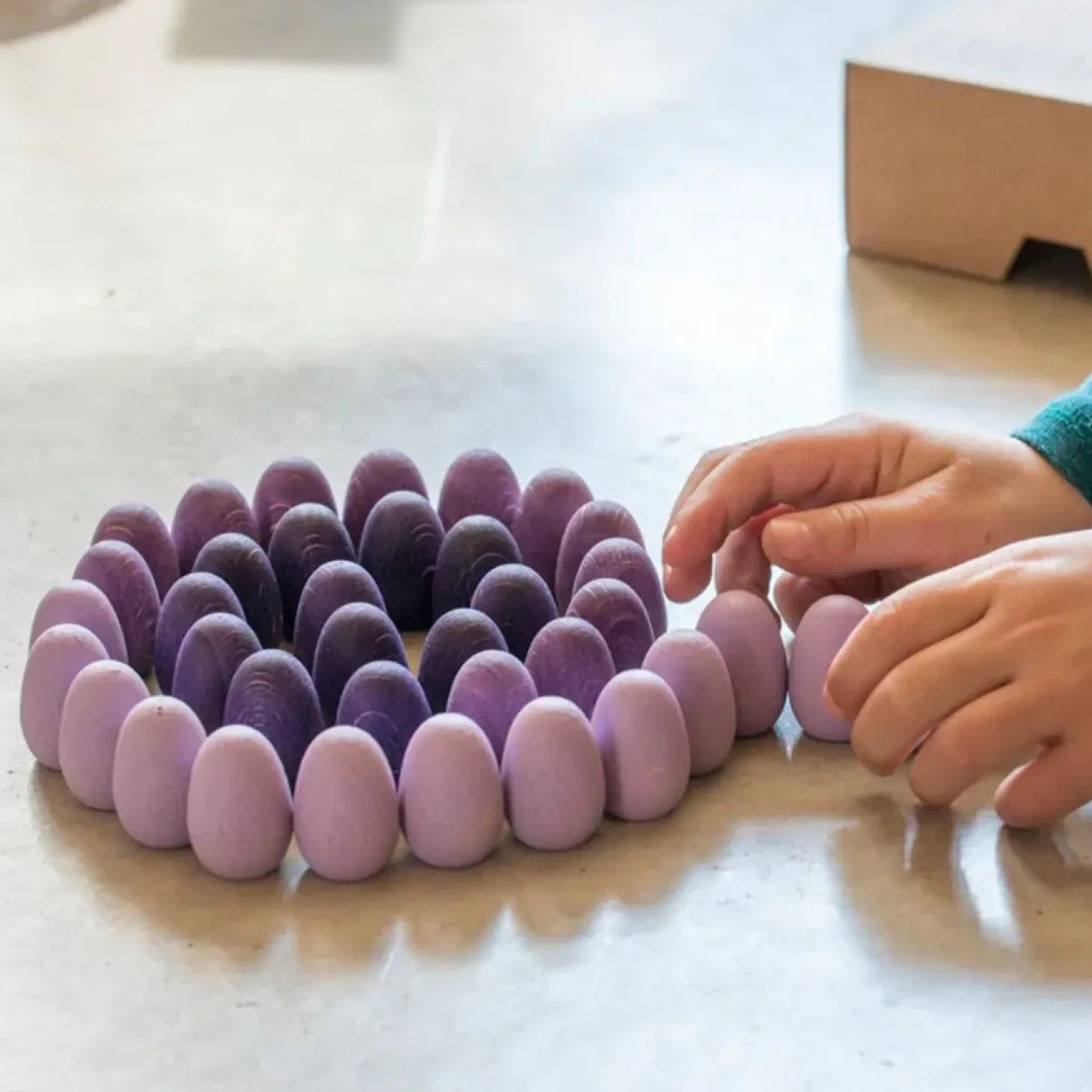 Grapat Mandala (Eggs - Purple)