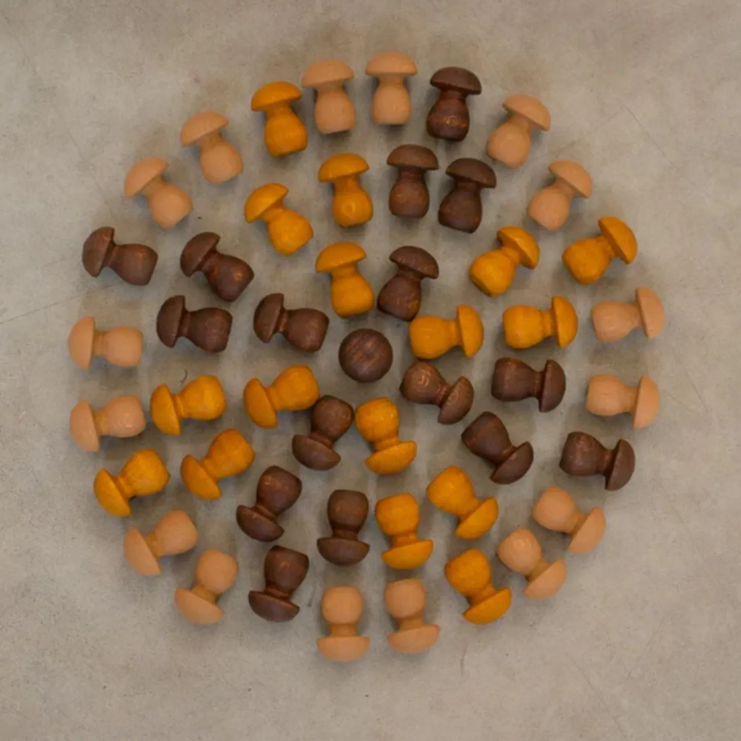 Grapat Mandala (Mushrooms)