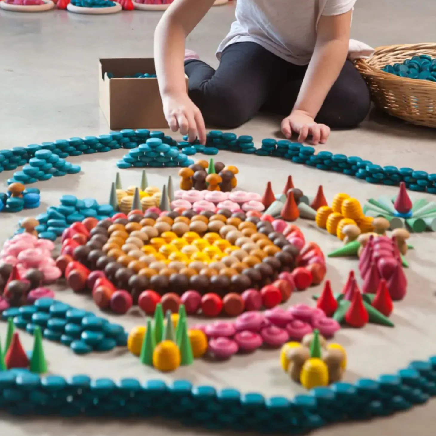 Grapat Mandala (Mushrooms)
