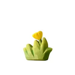 Grass with Yellow Flower (Small) | Wooden Toy