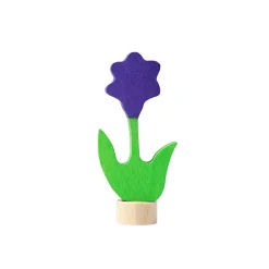 Grimm's Celebration Ring Deco Flower (Purple)
