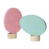 Grimm's Celebration Ring Deco (Easter Egg Floral Duo - 2pcs)