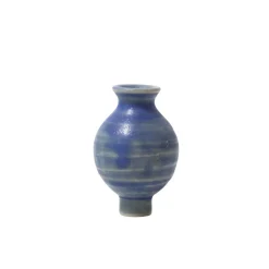 Grimm's Celebration Ring Deco Vase (Blue)