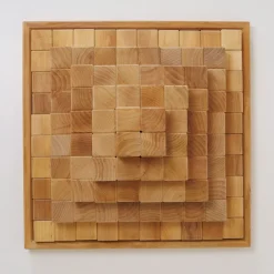 Grimm's Large Natural Stepped Pyramid Building Set