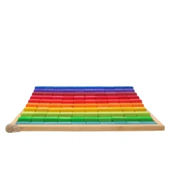 Grimm's Large Stepped Counting Block Set (4cm thick)