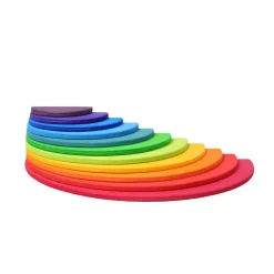 Grimm's Rainbow Semi-Circles (11 Pcs)