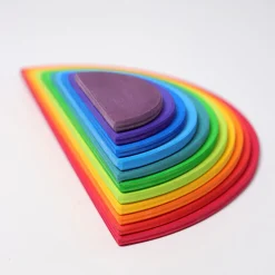 Grimm's Rainbow Semi-Circles (11 Pcs)