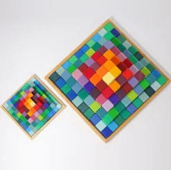 Grimm's Small Stepped Pyramid Building Set