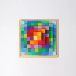 Grimm's Small Stepped Pyramid Building Set