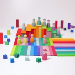 Grimm's Small Stepped Pyramid Building Set