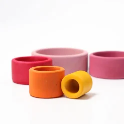 Grimm's Stacking Bowls - Lollipop
