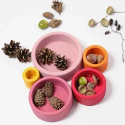 Grimm's Stacking Bowls - Lollipop